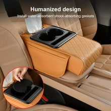 Load image into Gallery viewer, Car Center Console Armrest Mat Car Armrest Box Mat with Storage Box
