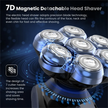 Load image into Gallery viewer, SEJOY 7D 5in1 Electric Shaver Hair Trimmer Bald Head Electric Razor Men Wet Dry
