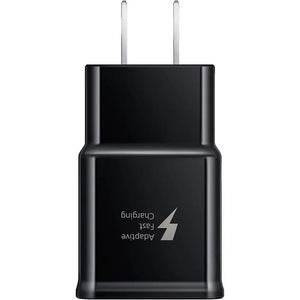 Samsung Adaptive Fast Charging USB Wall Charger Adapter for Samsung Galaxy , LG Quick Charge, Android Phone Travel Plug -2 Pack