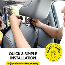 Load image into Gallery viewer, Car rear seat cover with 3 pocket storage pockets, waterproof seat protector, car seatback protector, dirt and scratch resistant
