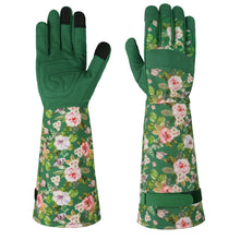 Load image into Gallery viewer, Gardening Gloves for Women Breathable leather Garden Gloves with Grip Thorn-Proof Puncture-Resistant Work Gloves
