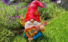Load image into Gallery viewer, Garden Dwarf - An interesting hippie dwarf statue - A 4.72-inch tall lawn statue - suitable for outdoor or home decoration
