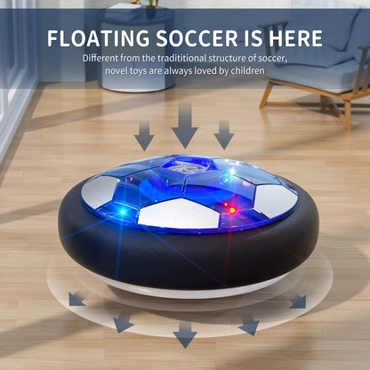 TEMI 2-Pack Hover Soccer Ball. LED Light Toy For 3-12 Yrs. Lndoor/Outdoor Game. Christmas/Birthday Gift For Kids 3-12.