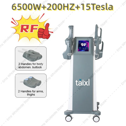 Best selling EMS shaping RF weight loss fitness muscle machine ABS muscle stimulator EMS slimming muscle firming buttocks