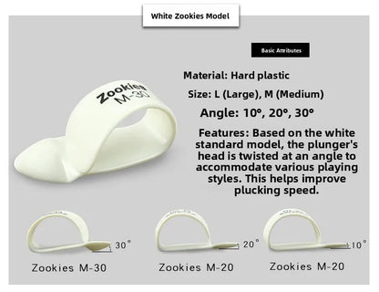 Dunlop Guitar Thumb Pi Middle Finger Thumb Ring L M S Finger Pi Guitar Accories Music Instrument Supplies