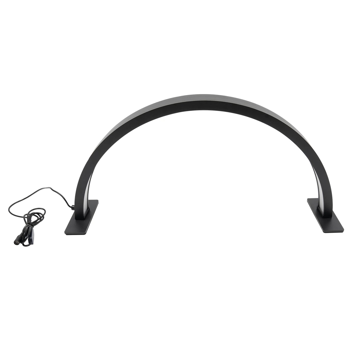 LED Half Moon Light Adjust Brightness 3000K‑6000 Half Moon Desk Lamp for Nail Art, Facial Spa, Skincare, Lash Extensions