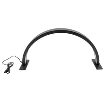 Load image into Gallery viewer, LED Half Moon Light Adjust Brightness 3000K‑6000 Half Moon Desk Lamp for Nail Art, Facial Spa, Skincare, Lash Extensions
