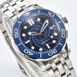 Men's Watch, 8215 Automatic Movement, Men's Mechanical Wristwatch, Stainless Steel Water Resistant Bracelet