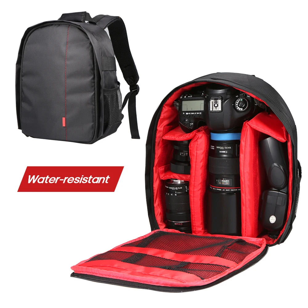 IN US Outdoor Camera Backpack Small DSLR Digital Water-resistant Multi-functional Breathable Camera Bags for Photographyer