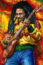 Load image into Gallery viewer, Singer Bob Marley Diamond Painting 5D DIY Full Square Round Drill Diamond Mosaic Embroidery Rhinestones Picture Home Decor
