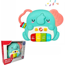 Load image into Gallery viewer, Kids Cartoon Piano Keyboard Game with Animal Sounds Flashing Light Music Baby Instrument Music Toys Educational Toys Kids Gifts
