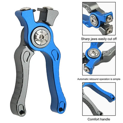 Mini Fishing Lines Cutter Fishing Scissors PE Fishing Lines Scissors Portable Fishing Pliers Lure Cutter For Fhisng Accessories