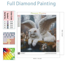 Load image into Gallery viewer, Diy Diamond Painting Animal Cat Rhinestone Pictures Full Round Diamond Mosaic Hobby New Home Decor
