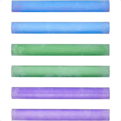 Board Chalk Assorted Colors 12 Count