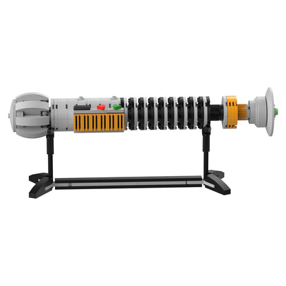 Luke Light Sword with Display Stand Building Set, Space Galaxy Wars Collection Display Building Model, Creative Present for Fans