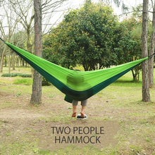 Load image into Gallery viewer, Camping Hammock Lightweight Hammock Portable Hammocks for Indoor Outdoor Hiking Camping Backpacking Travel Backyard Beach
