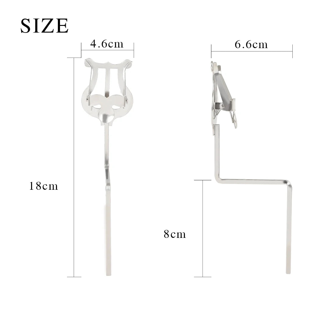Music Stand Clarinet Trumpet Flute Winds Saxophone Baritone Portable Marching Sheet Music Stands Musical Instruments Accessories