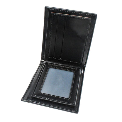 2023 New Men's Business Wallet Slim Minimalist Tri-Fold Wallet Fashion Muitifunctional and Portable for Daily Life