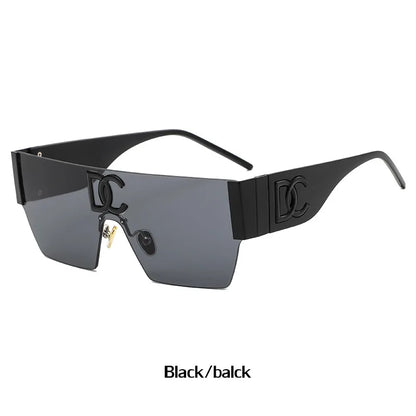 Fashion sunglasses for women, outdoor cycling glasses, sunscreen, windproof, frameless sunglasses for men, UV resistant