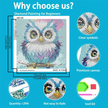 Load image into Gallery viewer, Sparkling Drill 5D DIY Diamond Painting Kit Cute Panda Diamonds Art Paint Set Suitable For Adult Release Stress Play With Family
