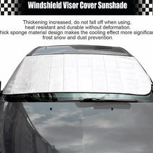 Load image into Gallery viewer, Car Exterior Protection Snow Blocked Car Covers Snow Ice Protector Visor Sun Shade Front Rear Windshield Cover Block Shields
