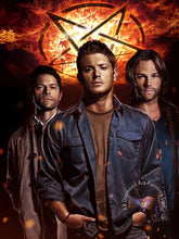Load image into Gallery viewer, Supernatural Diamond Painting Kit Popular TV Series 5D DIY Diamond Embroidery Cross Stitch Handmade Art Gift Crafts Home Decor
