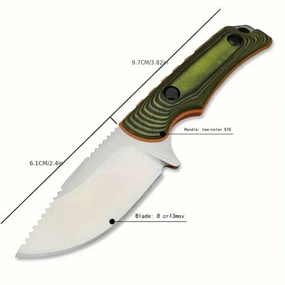 3 Styles 15017/15002/15018 Knves Drop Point Blade G10 Handle Camping Outdoor Survival High Hardness Utility Multi-purpose Knives