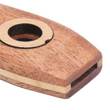 Load image into Gallery viewer, Kazoo Flute Wood Kazoo Flute Wooden Harmonica Guitar Accompaniment Diaphragm Mouth Music Wind Instrument Wood Kazoo Wooden Kazoo
