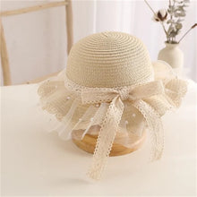 Load image into Gallery viewer, Children Sunscreen Sun Hat Kids Girls Summer Fashion Straw Hat And Bag For Girls Cool Hat Girl Cute Breathable Baby Accessories
