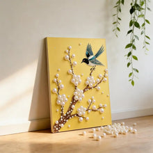 Load image into Gallery viewer, DIY Flower Pearl Diamond Art Kits for Adults/Beginners Gift Home Decor Art Pearl Gem Painting Picture 20*30CM Arts Craft
