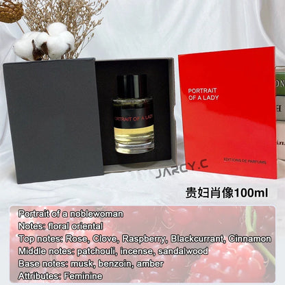 100ml Brand Portrait of a noblewoman Women Perfume Lasting Woody Flora Cologne Men Fragrance Pheromone Dating Everyday Perfume