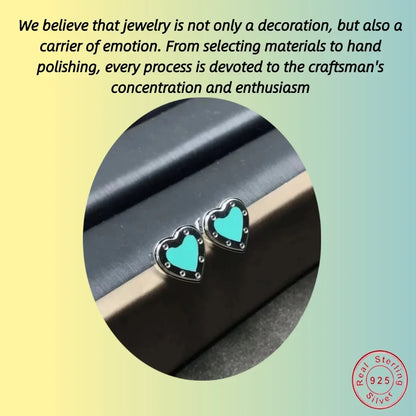 Small exquisite and lovely simple 925 sterling silver earrings are essential female accessories for daily commuting