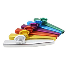 Load image into Gallery viewer, Lightweight Kazoo Aluminum Alloy Metal Fun Instrument Easy To Use for Music Lovers Professional Music Instrument Clarinete

