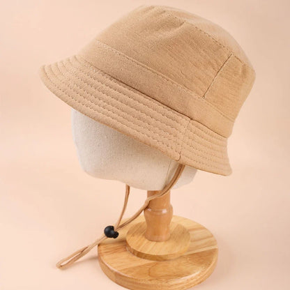 Baby Hat for Boys Girls Summer Panama Solid Color Beach Sun Hats Kids Breathable Toddler Sun Cap Children UV Protection Cap