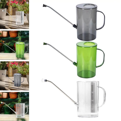 2L Watering Can Long Mouth for House Plants Indoor Gardening Garden er