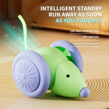 Load image into Gallery viewer, Smart Cat Toy Mouse Running Car Electronic Interactive Pet Toy Automatic Teaser with Intelligent Obstacle Avoidance Pet Products

