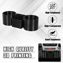Load image into Gallery viewer, Dual Car Cup Holder Fits For Van Motorhome Fiat Ducato Peugeot Boxer Citroen Relay Van Centre 2007+ Interior Accessories
