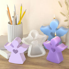 Load image into Gallery viewer, 1pc Love Angel Gypsum Mold Candle Silicone Mold DIY Epoxy Resin Dropping Glue Cement Tool Chocolate Baking Molds Home Decor Gift
