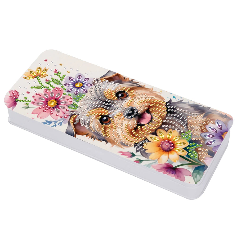 21 New Diamond Painting Pencil Case Art Pen Holder Aesthetic Diamond Painting Stationery Case As a Gift for School Children