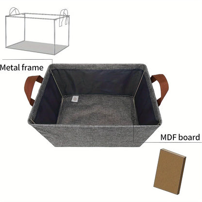 Fabric Storage Bins, Extra Large Foldable Storage Boxes, Closet Organizers and Storage Baskets for Closet Living Room Shelves