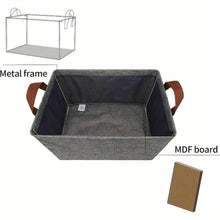 Load image into Gallery viewer, Fabric Storage Bins, Extra Large Foldable Storage Boxes, Closet Organizers and Storage Baskets for Closet Living Room Shelves
