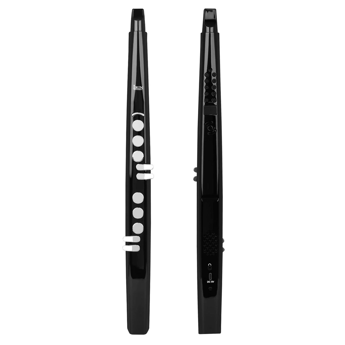 IRIN Electric Saxophone Mini Electric Blowpipe Imitation Flute Clarinet Various Sounds Electronic Saxophone Wind Instrument