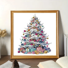 Load image into Gallery viewer, 5D Christmas Tree Pattern DIY "Diamond Painting Set, partially inlaid with irregular diamonds, home decoration artwork. New Diam
