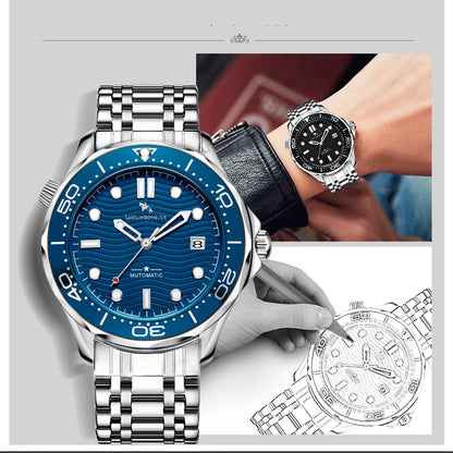 Men's Luxury Brand Business Sport Automatic Mechanical Watches 2025 MM300 NH35 Steel Waterproof Watch For Men WristWatches Clock