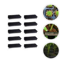 Load image into Gallery viewer, 10 Pcs Seedling Tray Microgreens Germination Sprouting Seeds Starter Planters Trays Succulent Plants Hydroponic Hidroponia
