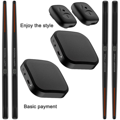 Electric Air Drumsticks Portable Air Drum with Drumsticks Professional Smart Electronic Drum Set for Beginners Children Adults