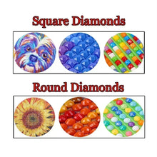 Load image into Gallery viewer, 5D DIY Full Square&amp;Round Diamond Painting Forest Waterfall Landscape Set Mosaic Art Home Decoration Gift for Living Room Bar
