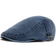 Load image into Gallery viewer, New Vintage Cotton Beret Men Women Fashion Flat Visor Cap Casual Autumn Berets Retro Newsboy Hat Summer Unisex Adjustable
