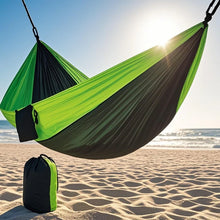 Load image into Gallery viewer, Camping Hammock Lightweight Hammock Portable Hammocks for Indoor Outdoor Hiking Camping Backpacking Travel Backyard Beach
