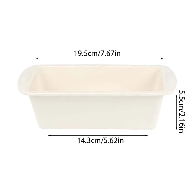 1Pc Mini Toast Silicone Mold Rectangular Cake Pan Cheese Cake Mold Bake Mold Bread Baking Tray
